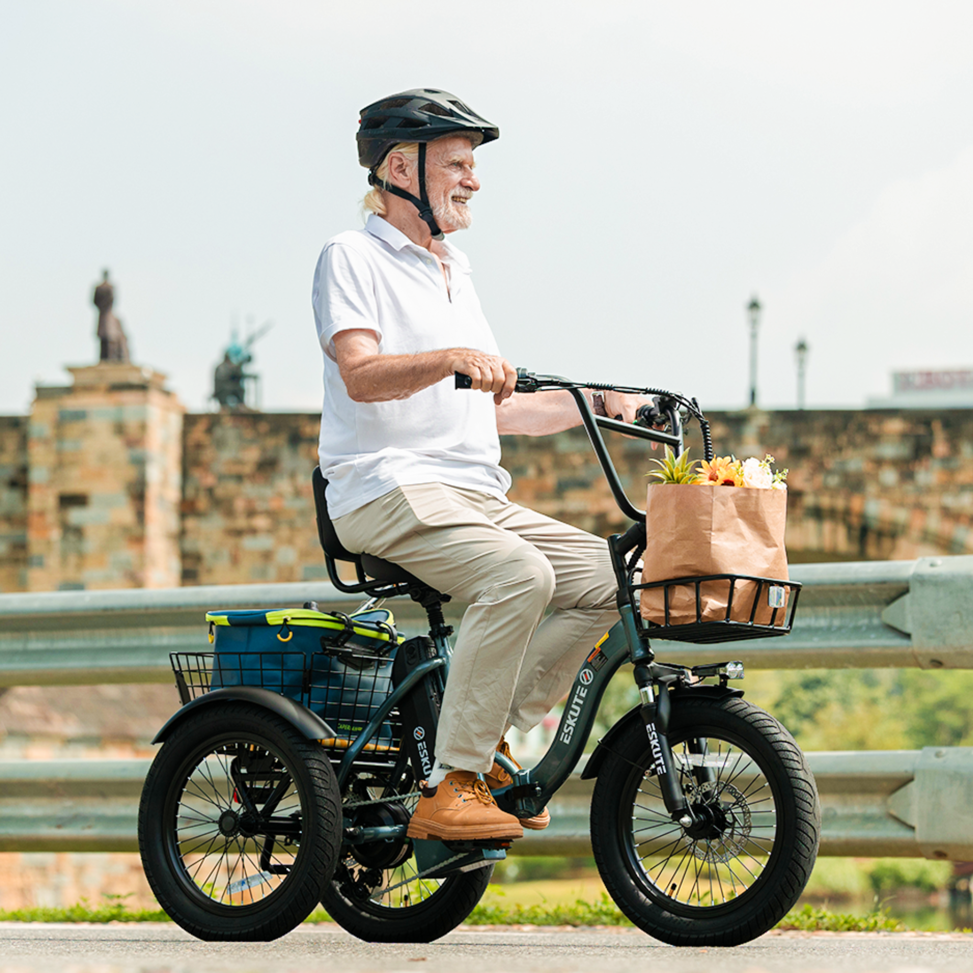 Eskute® T300 Folding Electric Trike