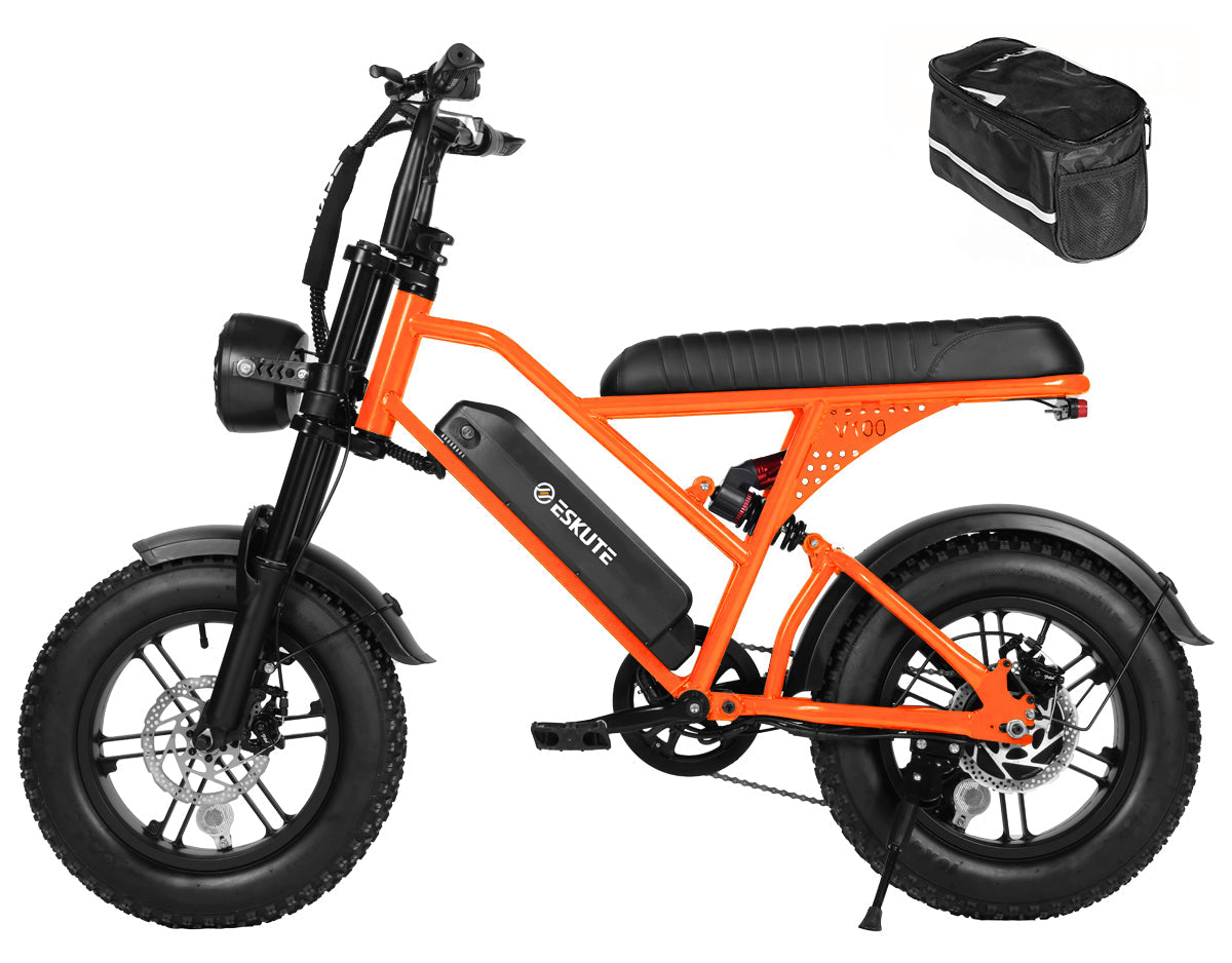 Eskute® V100 16*4.0" Electric Bike for Kids &Teens
