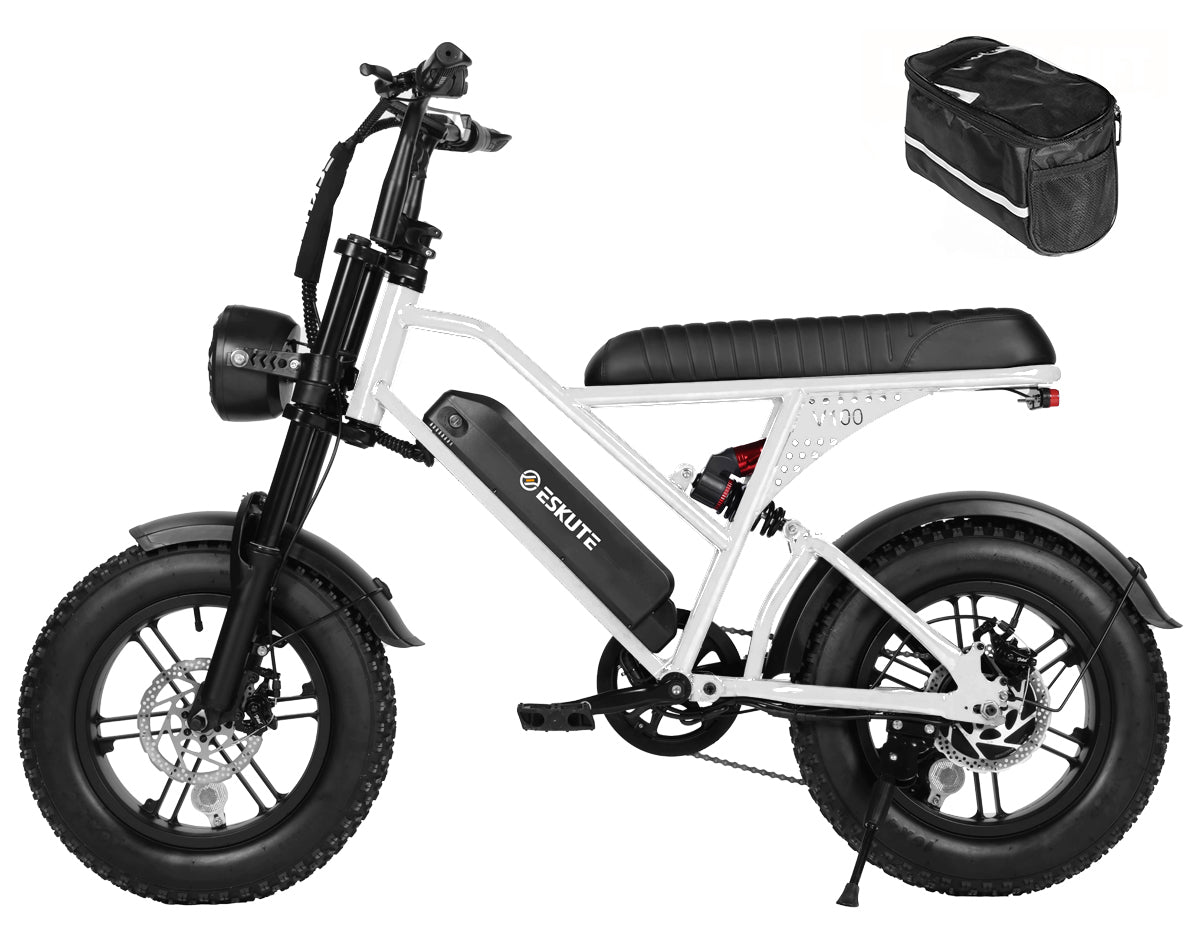 Eskute® V100 16*4.0" Electric Bike for Kids &Teens