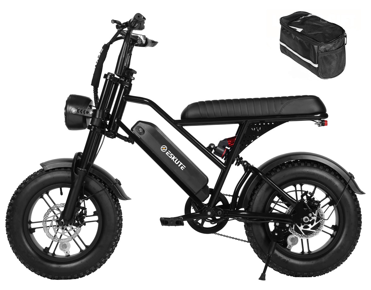 Eskute® V100 16*4.0" Electric Bike for Kids &Teens