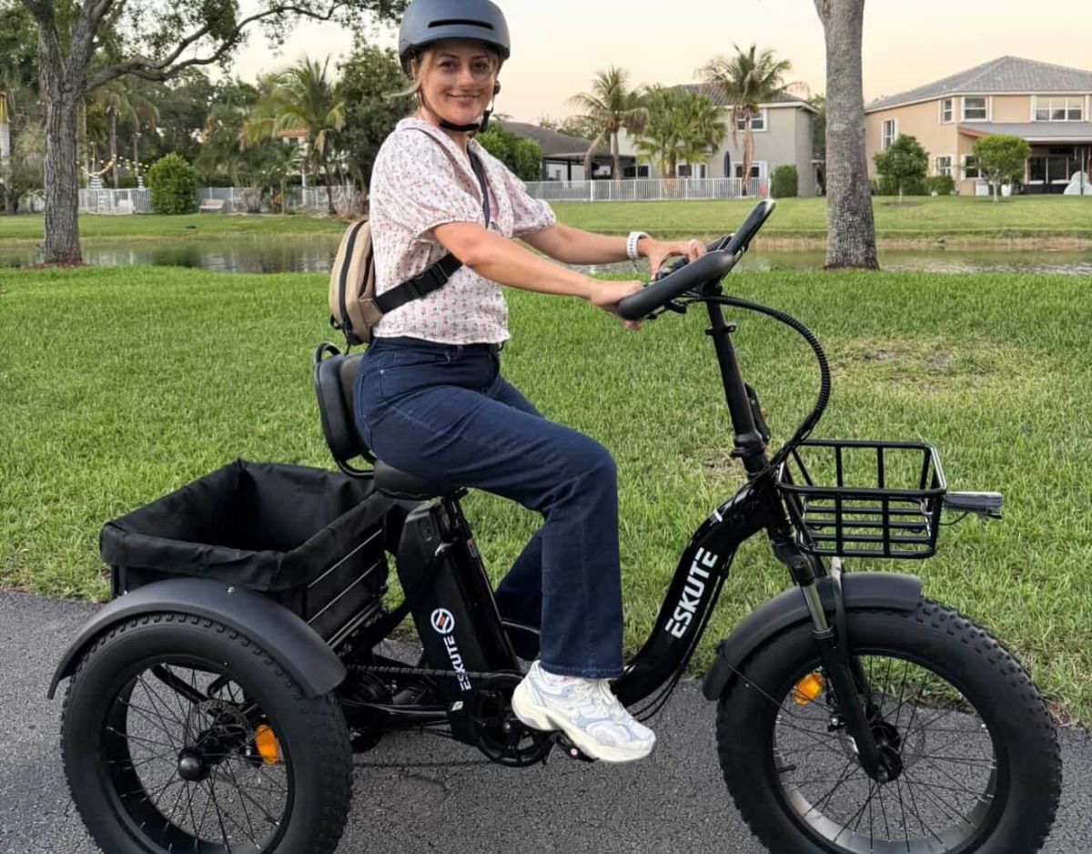 Eskute® T300Pro Folding Electric Trike