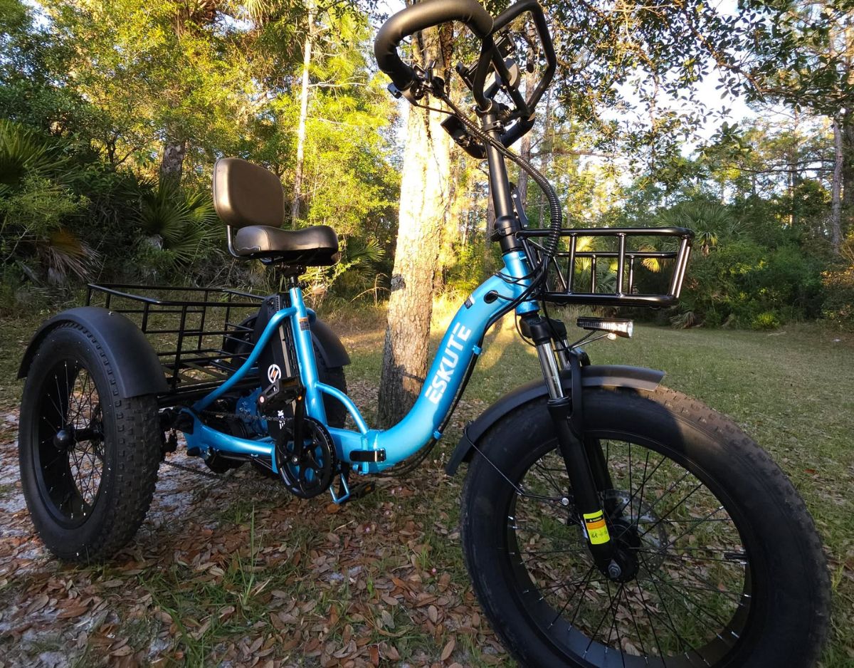 Eskute® T300Pro Folding Electric Trike