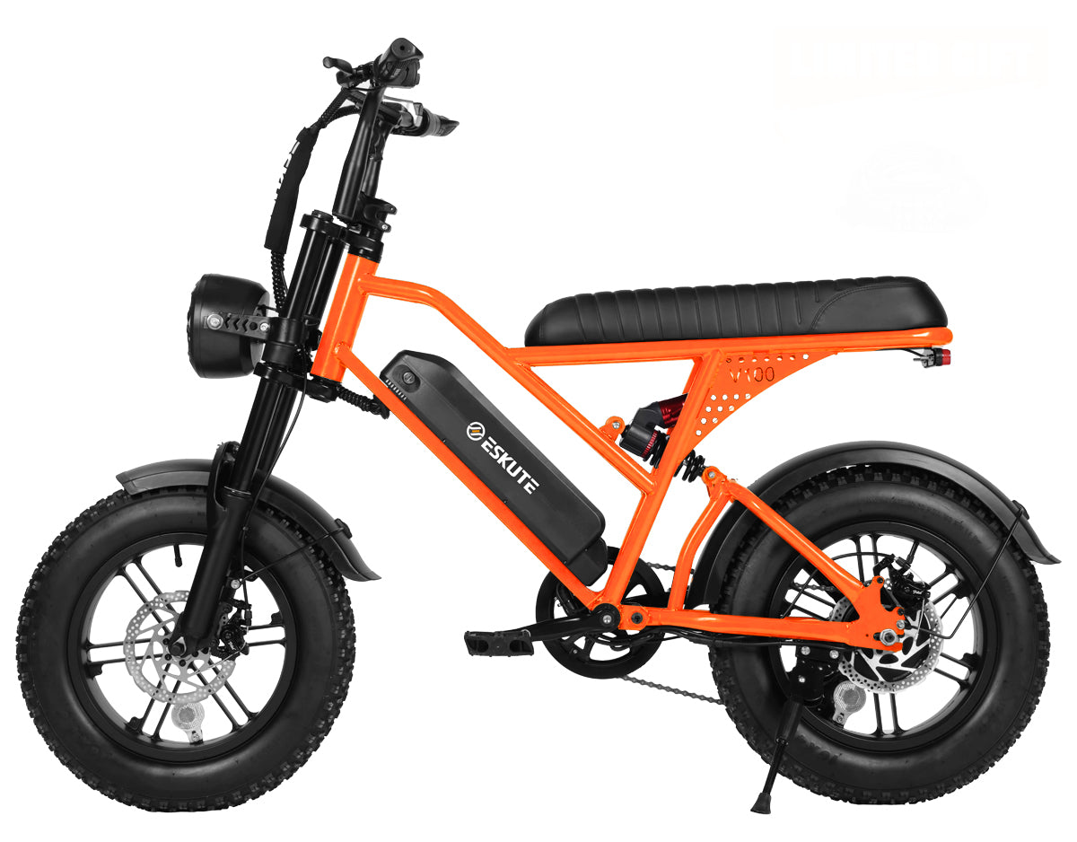 Eskute® V100 16*4.0" Electric Bike for Kids &Teens
