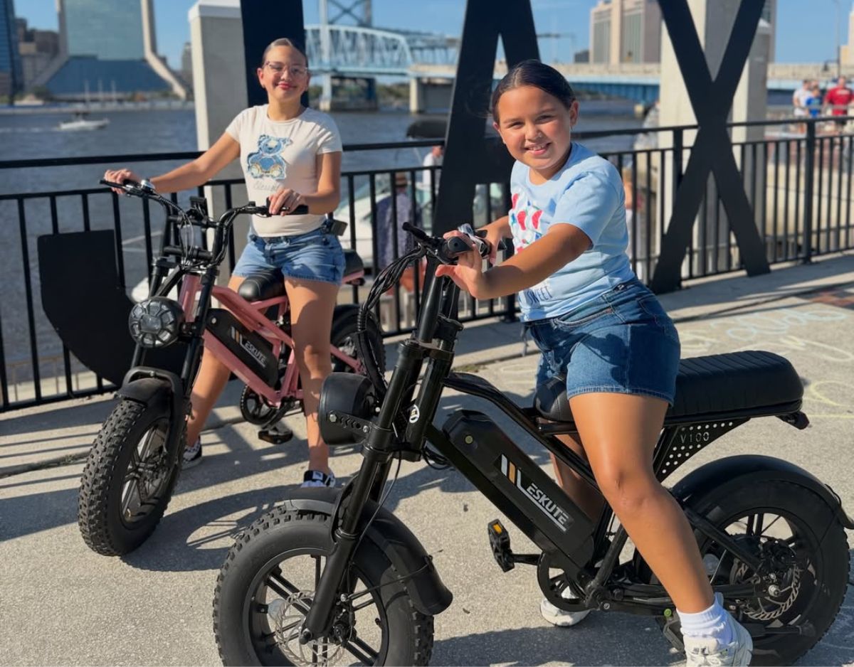 Eskute® V100 16*4.0" Electric Bike for Kids &Teens