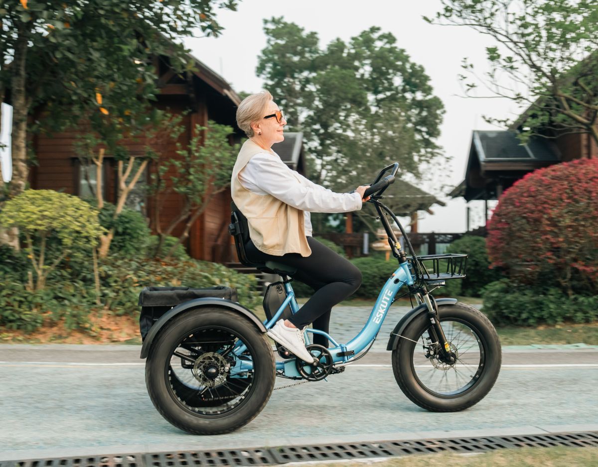 Eskute® T300Pro Folding Electric Trike