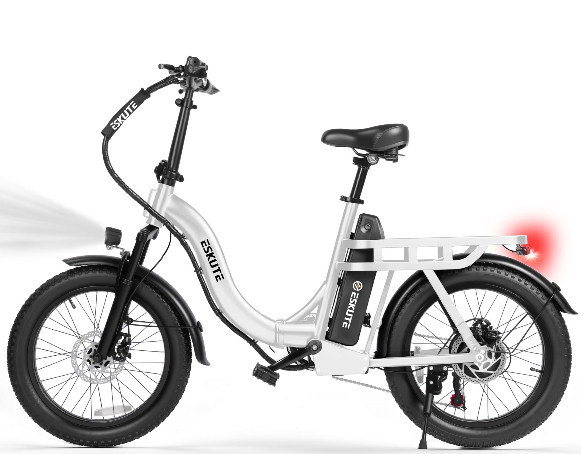 Eskute® D200 Folding Electric Bike for Adults