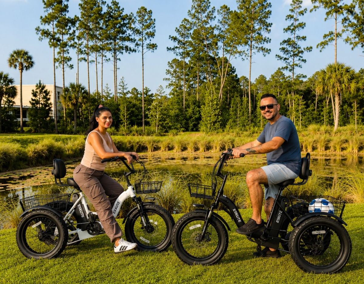 Eskute® T300 Folding Electric Trike