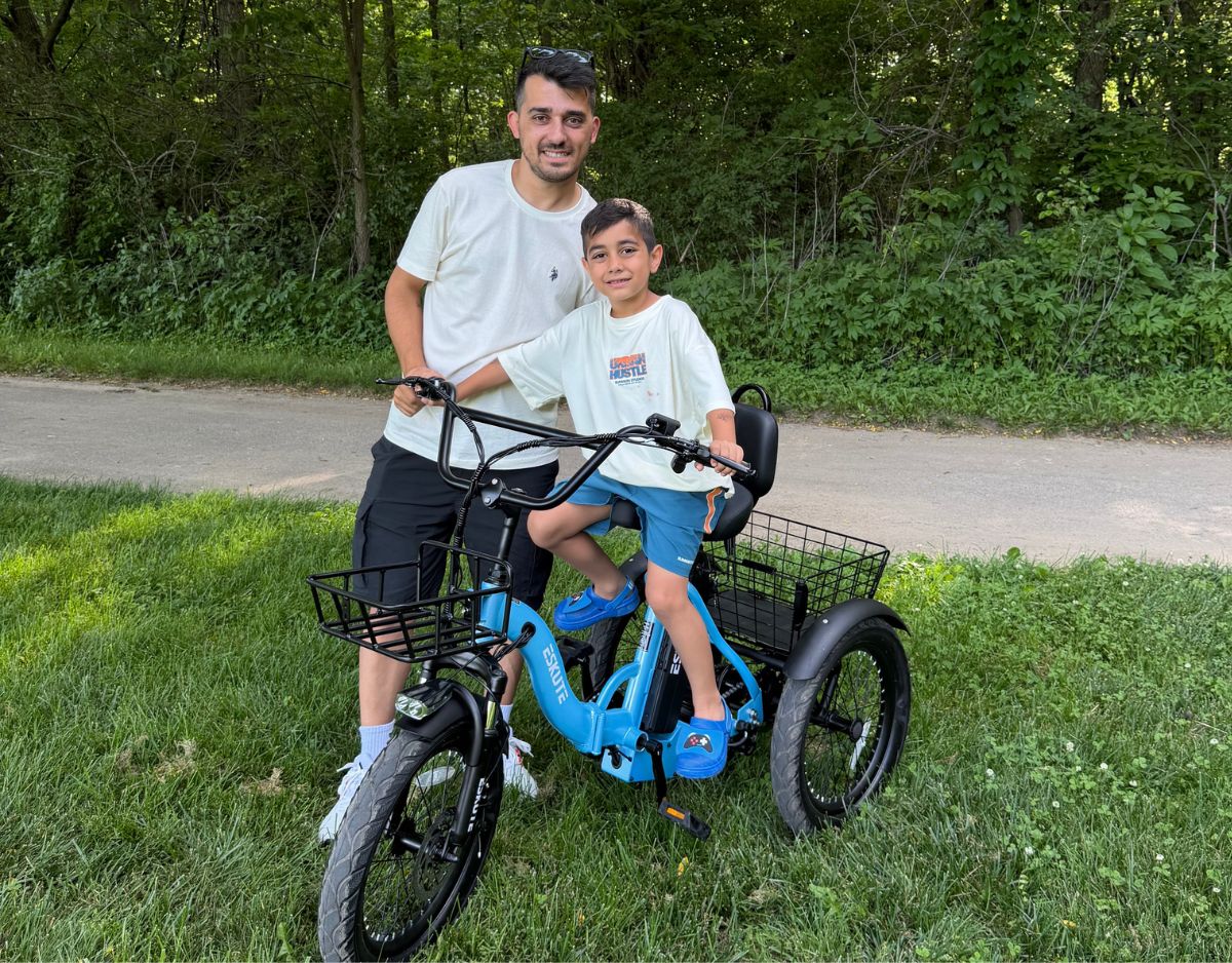 Eskute® T300 Folding Electric Trike