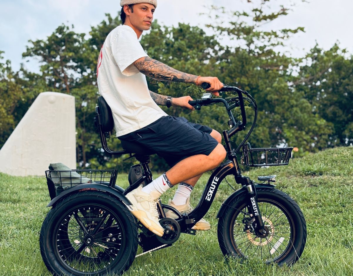 Eskute® T300 Folding Electric Trike