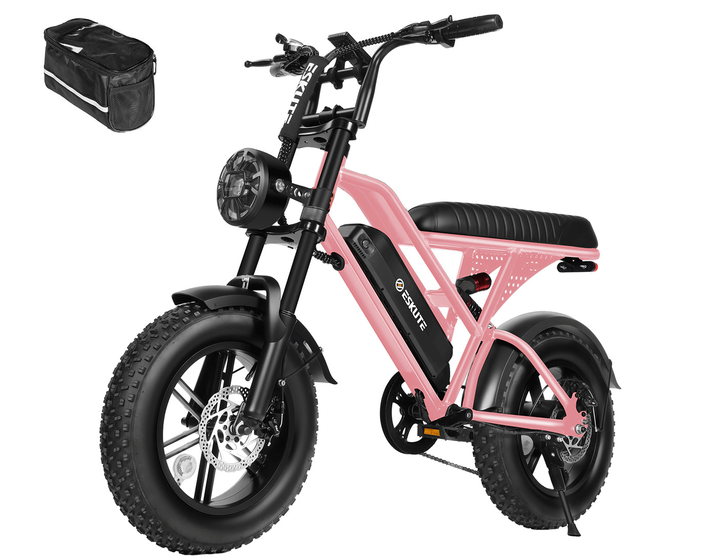 Eskute® V100 16*4.0" Electric Bike for Kids &Teens