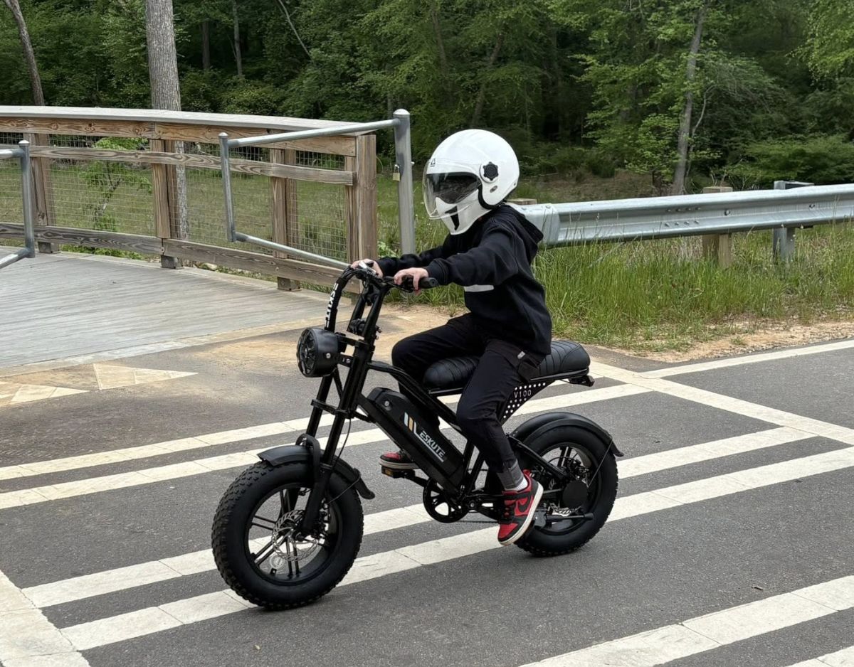 Eskute® V100 16*4.0" Electric Bike for Kids &Teens